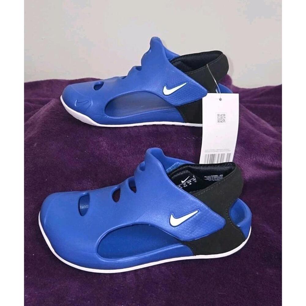 NEW💥Nike Sunray Protect 3 Kid's 11C Sandals Game Royal Blue DH9462-400